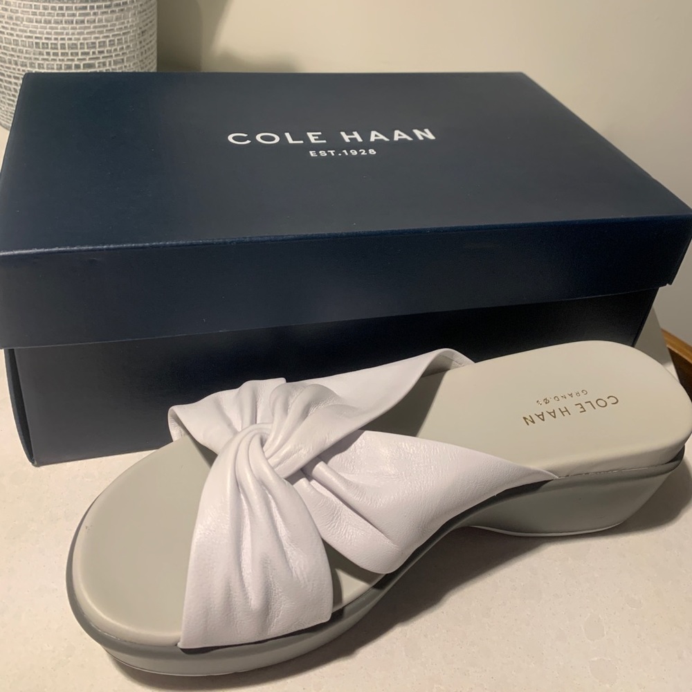 Cole Haan Leather Slide